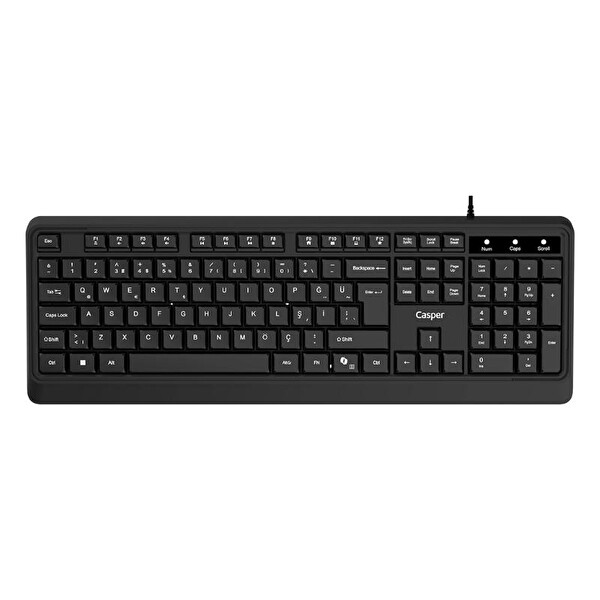 Casper Kablolu Klavye Mouse Set Siyah USB K331U