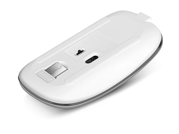 Sprange SRM1 Rgb Ledli Şarjlı Çift Mod 2.4GHz Wireless 5.1V Bluetooth Kablosuz Mouse