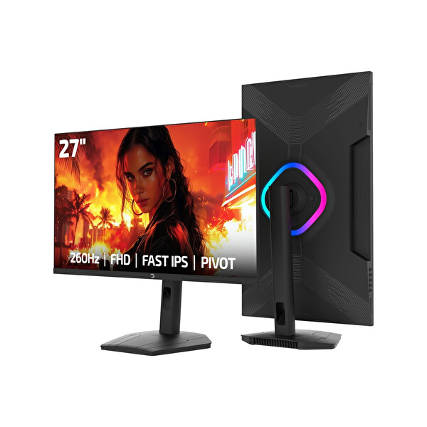 Gamepower Lunis L60 Flat 0.5MS 260HZ Fast IPS FHD Monitör