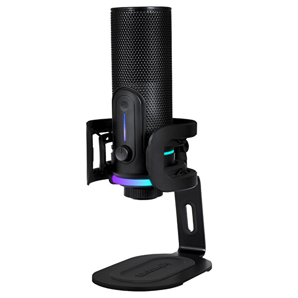 Streamplify MIC PRO Omni Cardioid Bidirectional RGB Siyah Yayıncı Mikrofonu