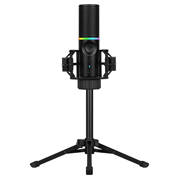Streamplify MIC TRIPOD Cardioid RGB Siyah Yayıncı Mikrofonu