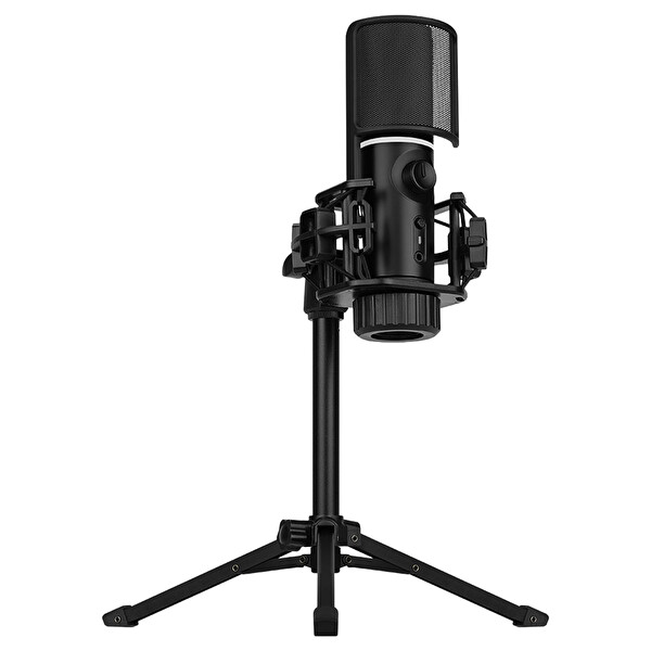 Streamplify MIC TRIPOD Cardioid RGB Siyah Yayıncı Mikrofonu