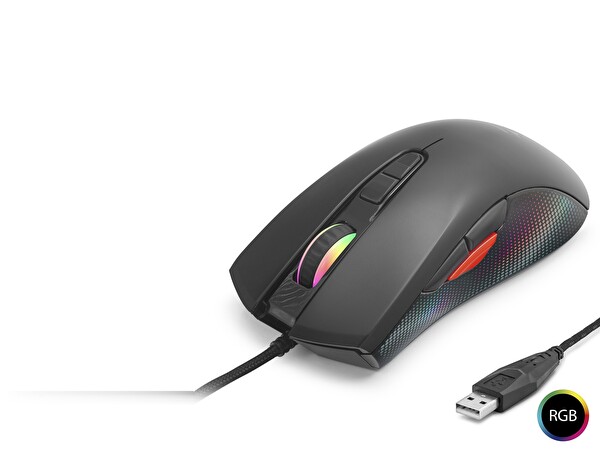 Evimdeyokyok G802 7200 Dpi 8 Tuş 1000 Hz RGB Mouse Siyah