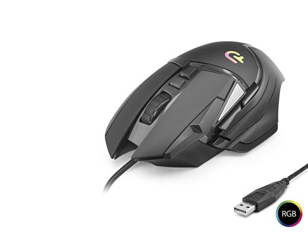 Evimdeyokyok G502 7200 Dpi 6 Tuş 1000 Hz Rgb Mouse Siyah