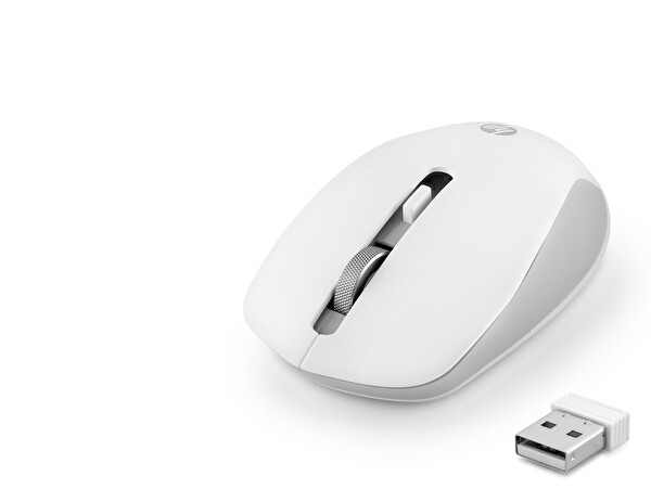 Evimdeyokyok S1000B Sessiz Optik 800 - 1600 Dpi Kablosuz Mouse Beyaz