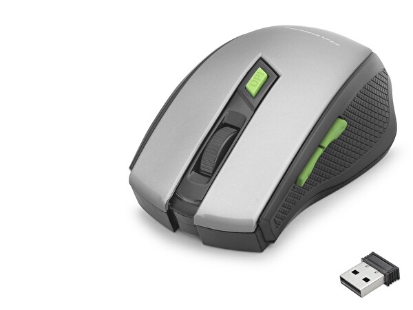 Evimdeyokyok HDX3404G 800/1600 Dpi Kablosuz Mouse Gri Siyah