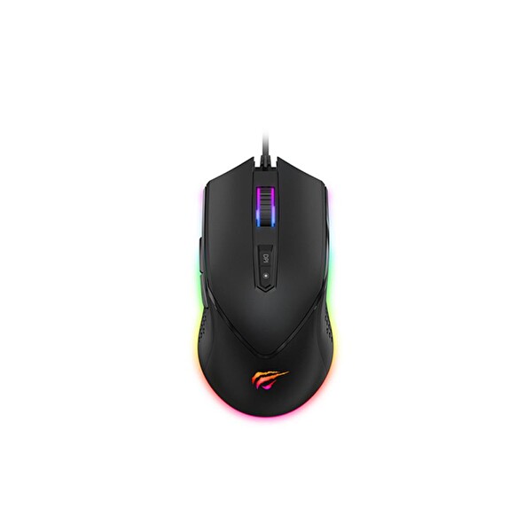 Gamenote MS814 7000 DPI Kablolu RGB Siyah Gaming Mouse