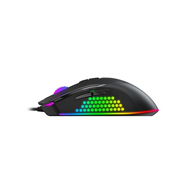 Gamenote MS814 7000 DPI Kablolu RGB Siyah Gaming Mouse