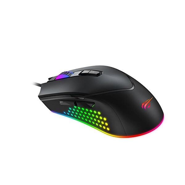 Gamenote MS814 7000 DPI Kablolu RGB Siyah Gaming Mouse