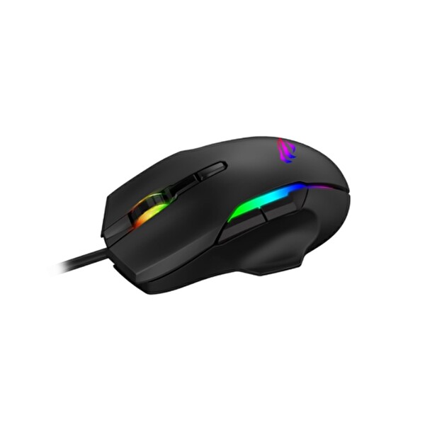 Gamenote MS1012A 4800 DPI Kablolu RGB Siyah Gaming Mouse