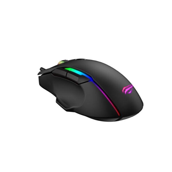 Gamenote MS1012A 4800 DPI Kablolu RGB Siyah Gaming Mouse