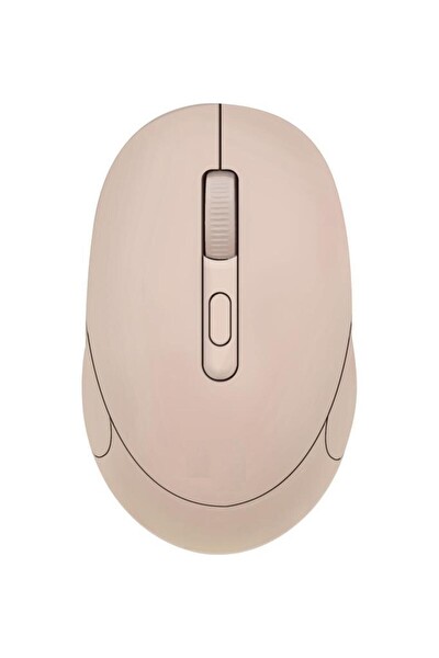 Başkenttekno TM17 Bluetooth - USB Çift Modlu Şarjlı Sessiz Kablosuz Mouse Haki