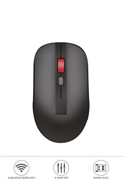 Başkenttekno TM18 Çift Modlu Sessiz Kablosuz Mouse Siyah