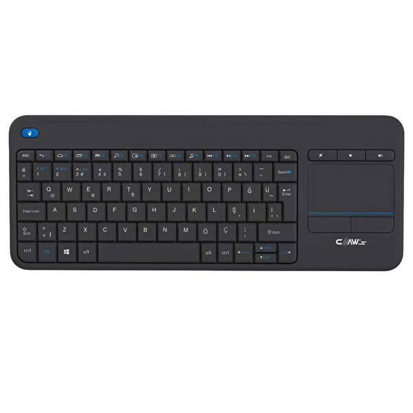 Claws Orvia Luxe 3 Modlu Touchpadli Windows Macos BT 2.4G Wifi Kablosuz Klavye