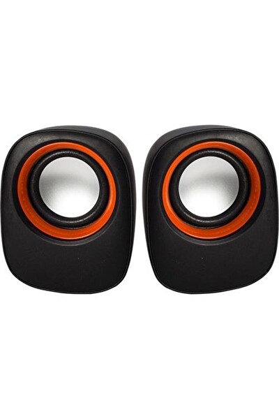 Başkenttekno D05 1+1 USB Mini Bilgisayar Hoparlör Siyah