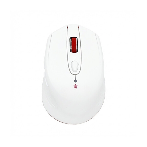 Hzl Store M160 Sessiz Tıklamalı 1600 DPI Kablosuz Mouse Beyaz