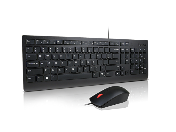 Lenovo 4X31R64437 Essential Kablolu Türkçe Q AI USB Klavye Mouse Set