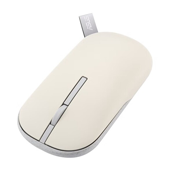 Asus Marshmallow MD100 Kablosuz Bluetooth Mouse Bej 90XB07A0-BMU0A0