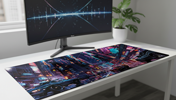Oryn Retro Pulse Edition 90x40 CM 3 MM Kalınlık Gaming Mousepad