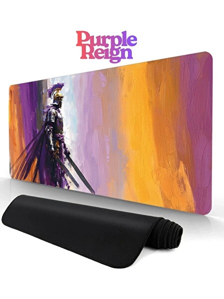 Oryn Legendary Warriors Purple Reign Edition 70X30 CM 3MM Kalınlık Gaming Mousepad