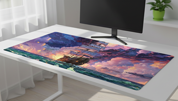 Oryn Retro Corsair Edition 90X40 CM 3MM Kalınlık Gaming Mousepad