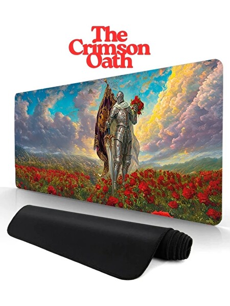 Oryn Legendary Warriors The Crimson Oath Edition 70X30 CM Gaming Mousepad 3MM Kalınlık