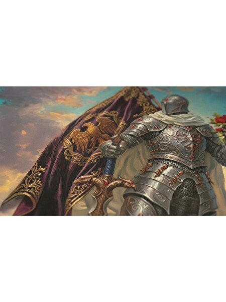 Oryn Legendary Warriors The Crimson Oath Edition 70X30 CM Gaming Mousepad 3MM Kalınlık