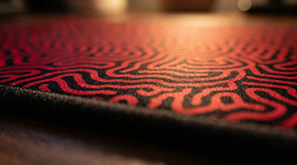 Oryn Abstract Matrıx Crimson Synapse Edition 70x30 Gaming Mouse Pad
