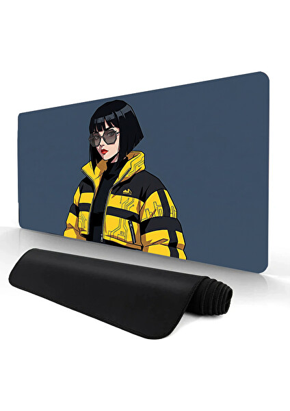 Oryn Aesthetıx Voltage Edition 80x30 CM Gaming Mouse Pad