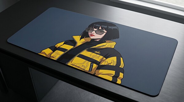 Oryn Aesthetıx Voltage Edition 80x30 CM Gaming Mouse Pad