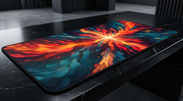 Oryn Abstract Matrıx Elemental Burst Edition 70x30 Gaming Mouse Pad