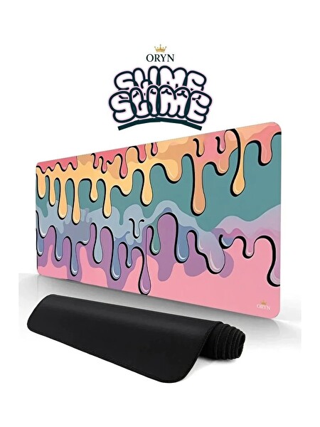 Oryn Fluid Slime Edition | 90x40 CM Gaming Mouse Pad - 3 MM Kalınlık