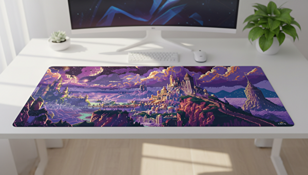 Oryn Pixart Mystic Edition 90x40 CM Gaming Mouse Pad - 3 MM Kalınlık