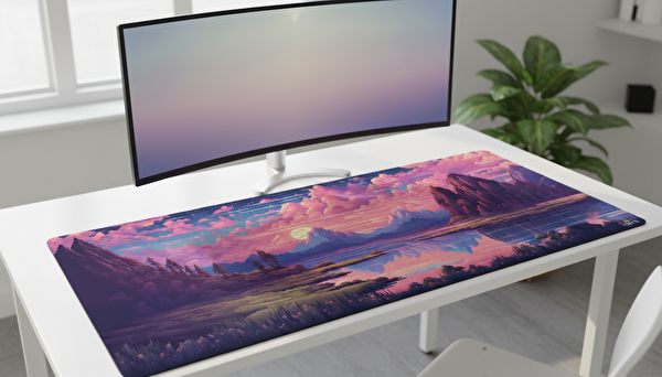 Oryn Pixart Horizon Edition 70x30 CM Gaming Mouse Pad - 3 MM Kalınlık