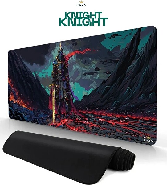 Oryn Pixart Knight Edition 70x30 CM Gaming Mouse Pad - 3 MM Kalınlık