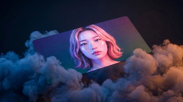 Oryn Aura Viasons Rose Glimmer Edition 70x30CM Gaming Mouse Pad