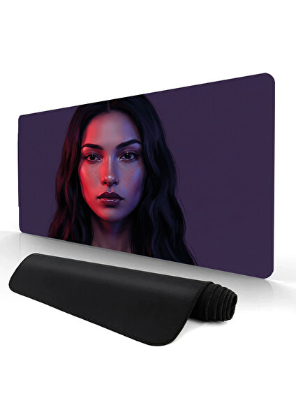 Oryn Aura Viasons Crimson Surge Edition 90x40CM Gaming Mouse Pad