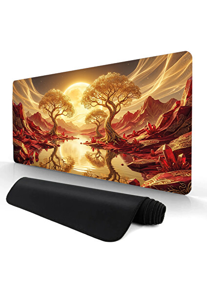 Oryn Aether Autumn Amber Edition 70x30 Gaming Mouse Pad