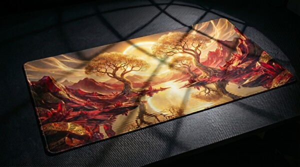 Oryn Aether Autumn Amber Edition 70x30 Gaming Mouse Pad