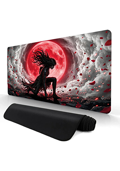 Oryn Ethereal Shadows Lunar Requiem Edition 80x30 Gaming Mouse Pad