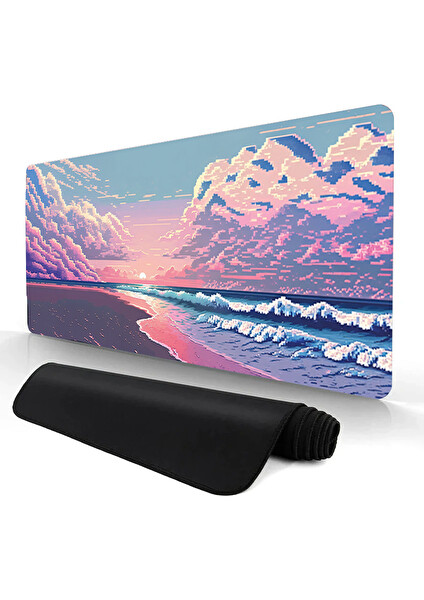 Oryn Pixart Pastel Tide Edition 80x30 Gaming Mouse Pad