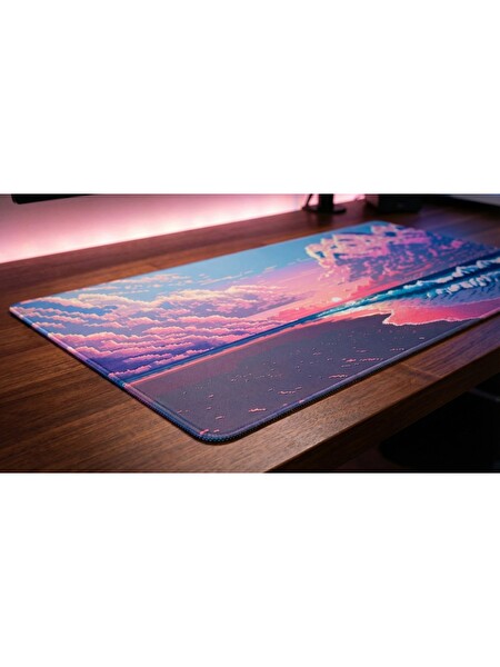 Oryn Pixart Pastel Tide Edition 80x30 Gaming Mouse Pad