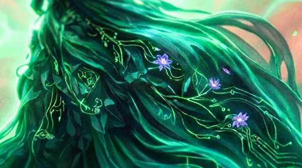 Oryn Ethereal Shadows Jade Radiance Edition 70x30 Gaming Mouse Pad