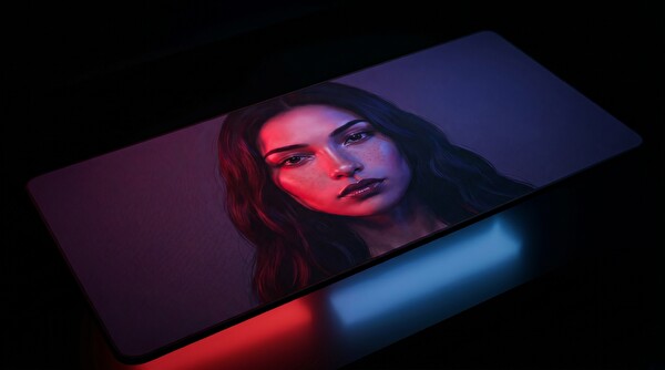 Oryn Aura Viasons Crimson Surge Edition 70x30 CM Gaming Mouse Pad