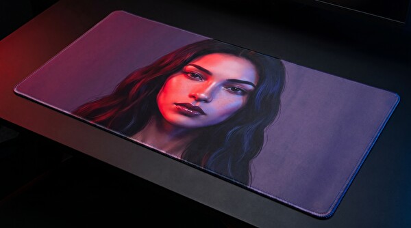 Oryn Aura Viasons Crimson Surge Edition 70x30 CM Gaming Mouse Pad