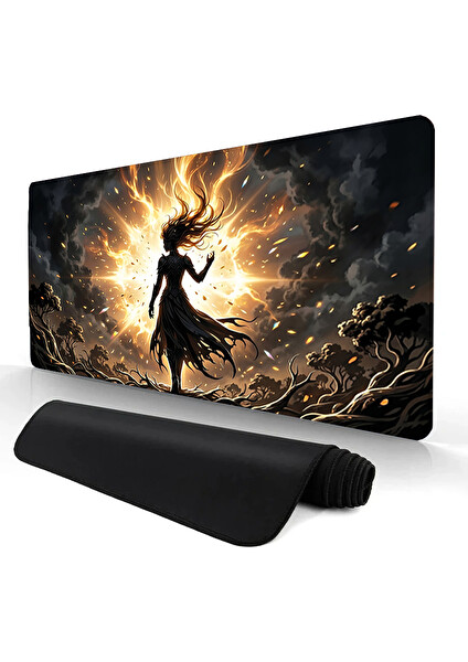 Oryn Ethereal Shadows Solar Radiance Edition 90x40 Gaming Mouse Pad
