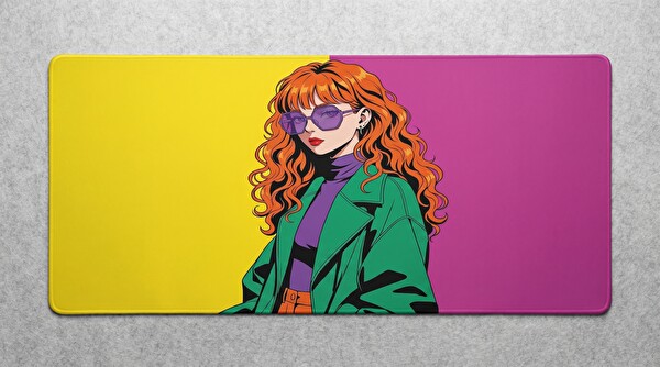 Oryn Aesthetıx Acid Green Edition 70x30CM Gaming Mouse Pad