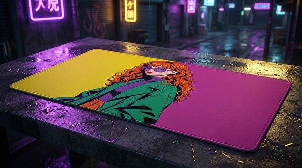 Oryn Aesthetıx Acid Green Edition 70x30CM Gaming Mouse Pad