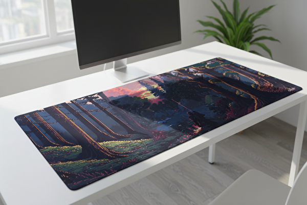Oryn Pixart Arcadia Edition 80x30 Gaming Mouse Pad