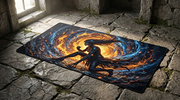 Oryn Ethereal Shadows Shattered Entropy Edition 90x40 Gaming Mouse Pad